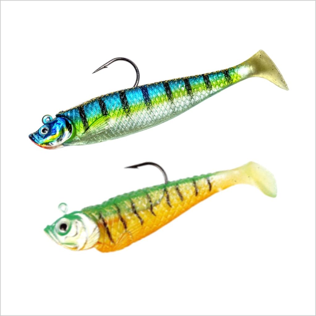 Mega jig head swim shads