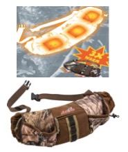 Hand warmer with heat pad pocket