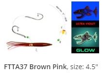 Fat Shiver Salmon Trolling Spoons (2/pack) FTTA32-3.5-#9