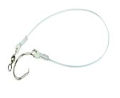 Halibut leader with circle hooks